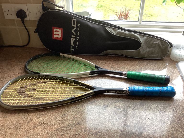 Two Good Squash Rackets