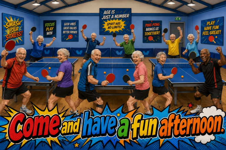 Table Tennis MONDAY afternoons! EAST DEVON