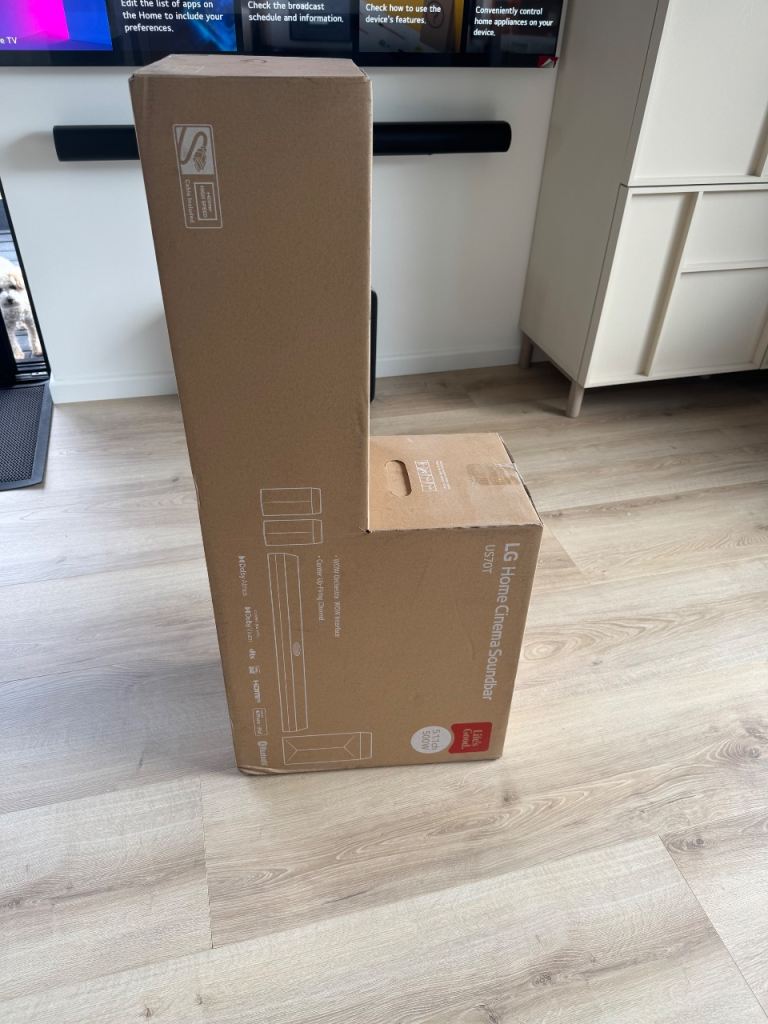 LG US70T SOUNDBAR & SUBWOOFER NEW/SEALED