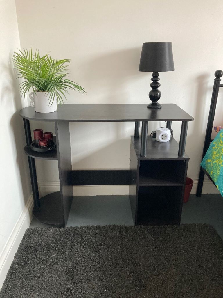 Black desk