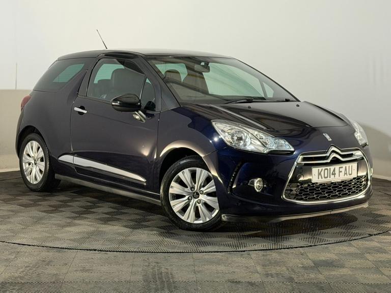 LOW MILEAGE 2014 CITROEN DS3 DSTYLE 1.6 DIESEL E-HDI 3 DOOR HATCHBACK £20 TAX