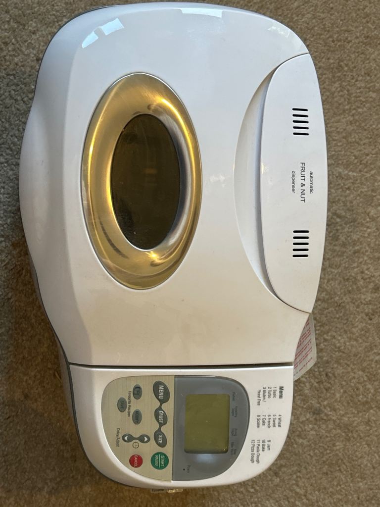 a Sunbeam SmartBake Custom Programmable Breadmaker