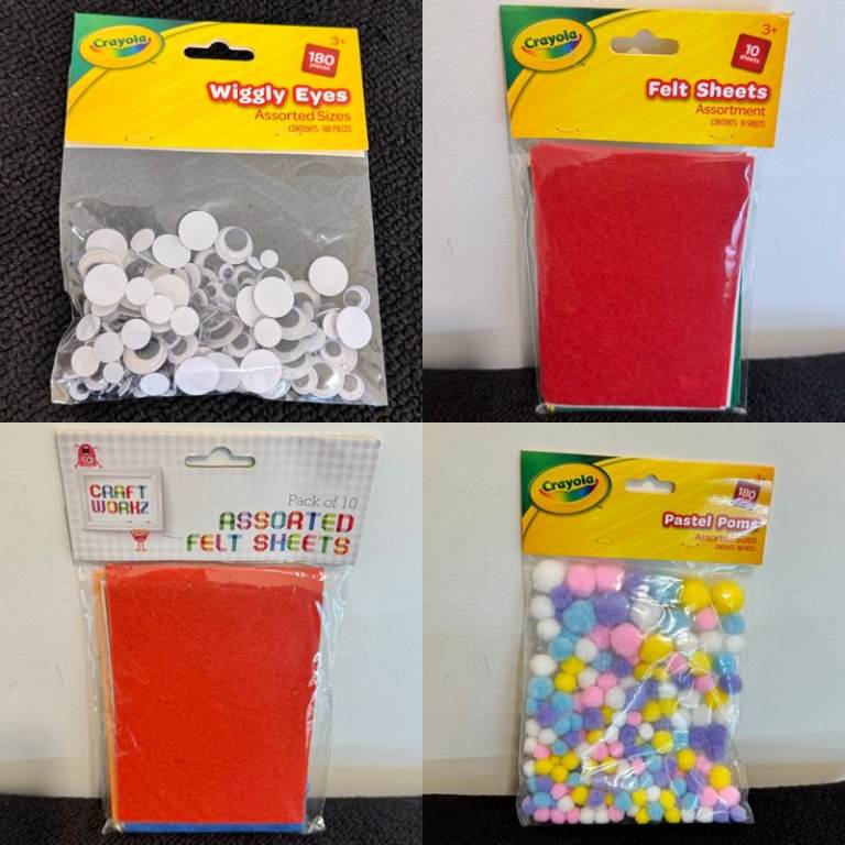 Craft Items by Crayola and Craft Workz £10.