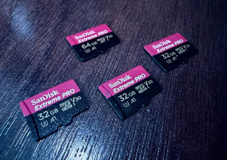 SanDisk Extreme Pro Micro SD Card 32GB & 64GB