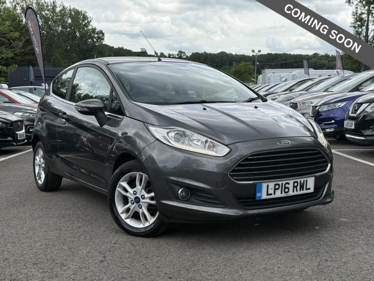 2016 FORD FIESTA 1.0 T EcoBoost Zetec ULEZ Petrol Manual 3 Door Grey
