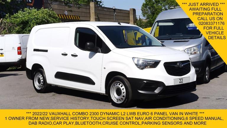 2022 Vauxhall Combo 2300 1.5 Turbo D 100ps H1 Dynamic Van PANEL VAN DIESEL Manual