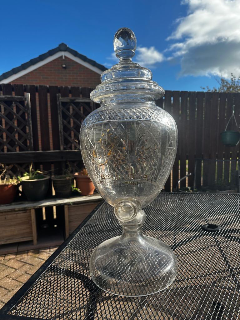 Large bell bros Newcastle on Tyne gin/spirit dispenser from a public house