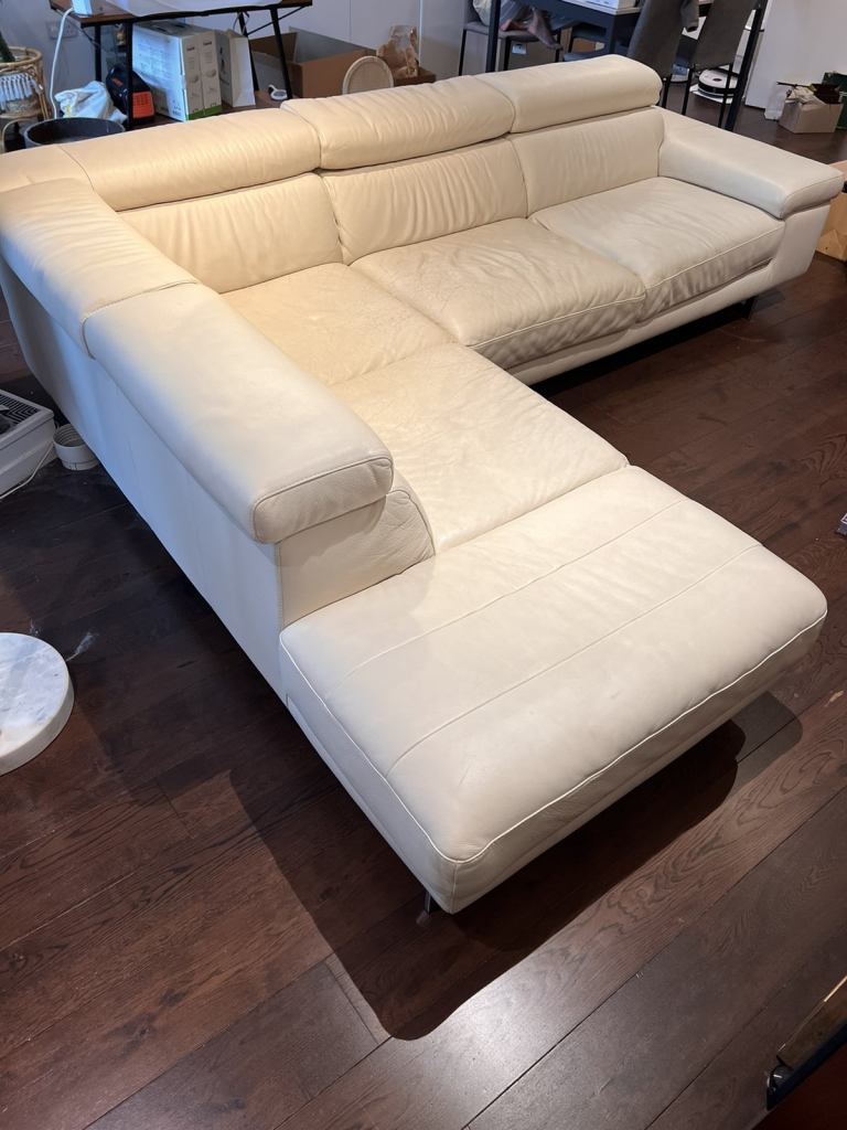 Natuzzi Editions corner sofa - Collection only