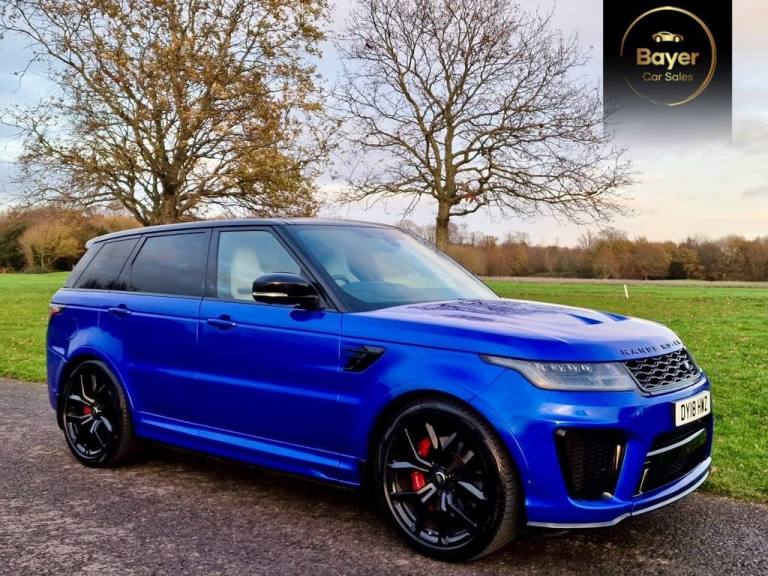 2018 Land Rover Range Rover Sport 5.0 V8 S/C 575 SVR 5dr Auto ESTATE PETROL Automatic