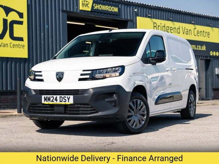 2024 Peugeot Partner BlueHDi 950 Asphalt Panel Van Diesel Manual