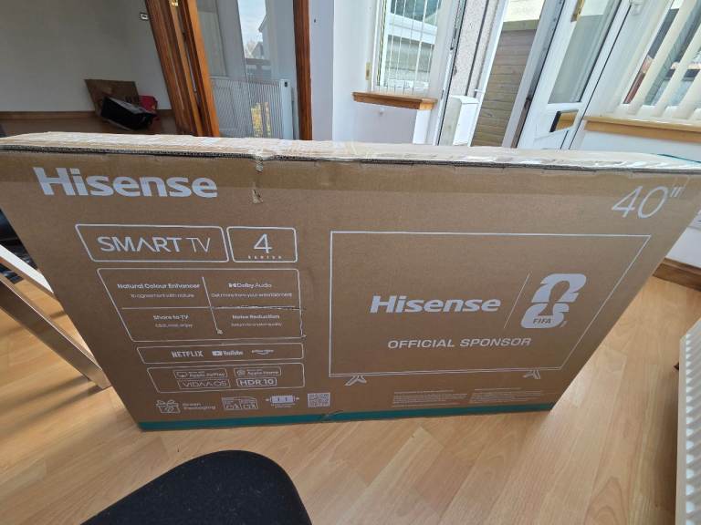 40" hisense smart tv