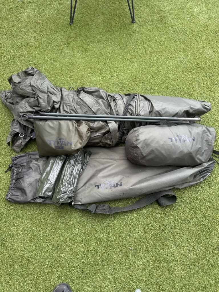 Nash titan hide bivvy & Shimano Speedmaster XTC 14000 big pit carp reels x2