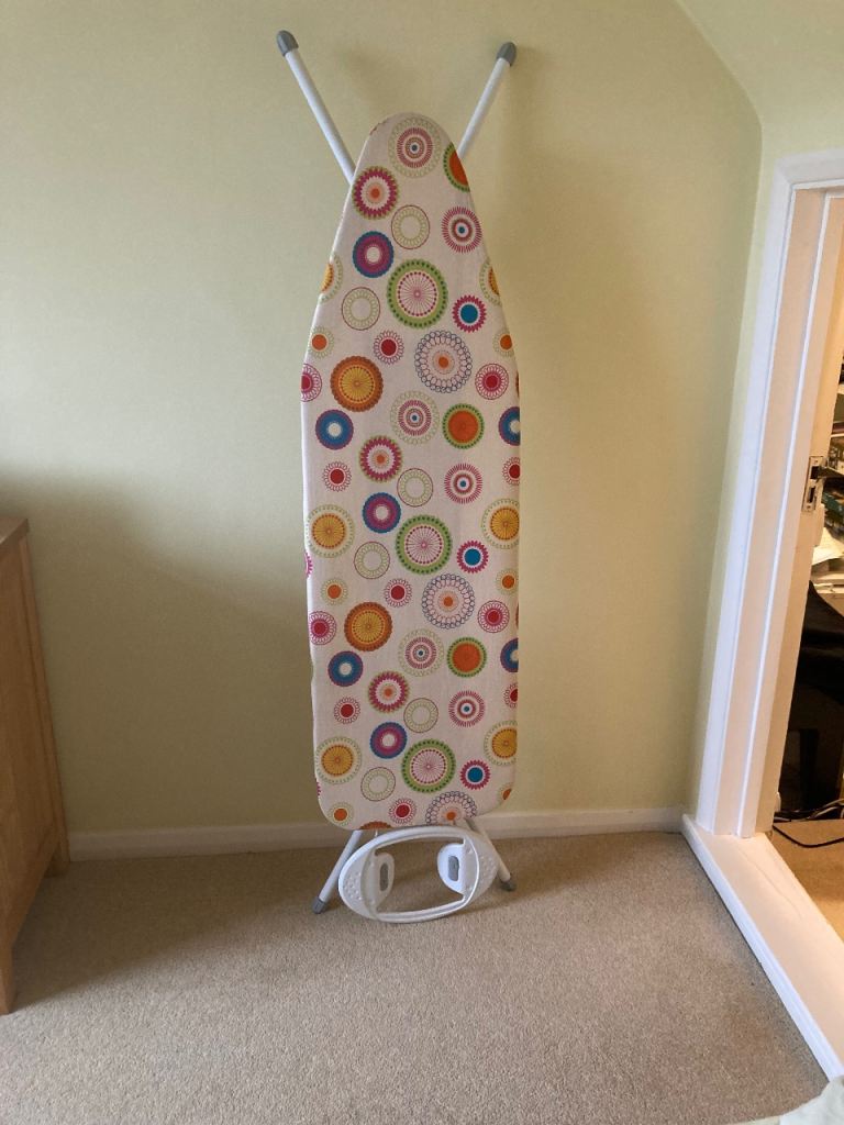 Ironing Board and Steam Iron – Good Condition