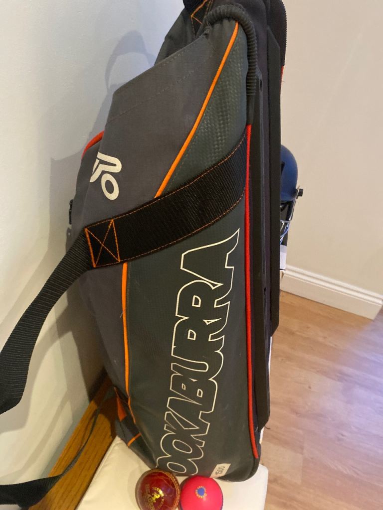 Youth Cricket bag , gloves, pads, bag, shirt and balls