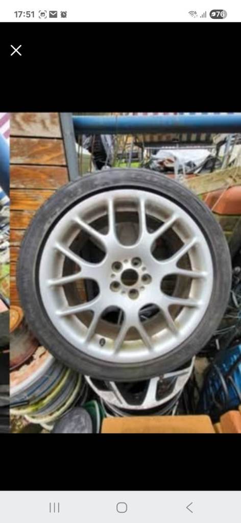 Mg/ rover 75 18" alloy wheel