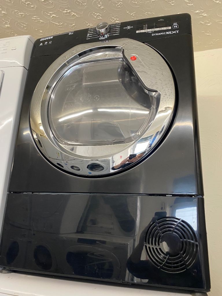 🚚✅BLACK HOOVER 9KG CAPACITY CONDENSER TUMBLE DRYER WE DELIVER