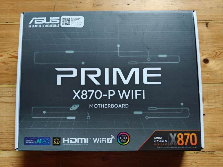 ASUS PRIME X870-P WIFI Motherboard - Like New