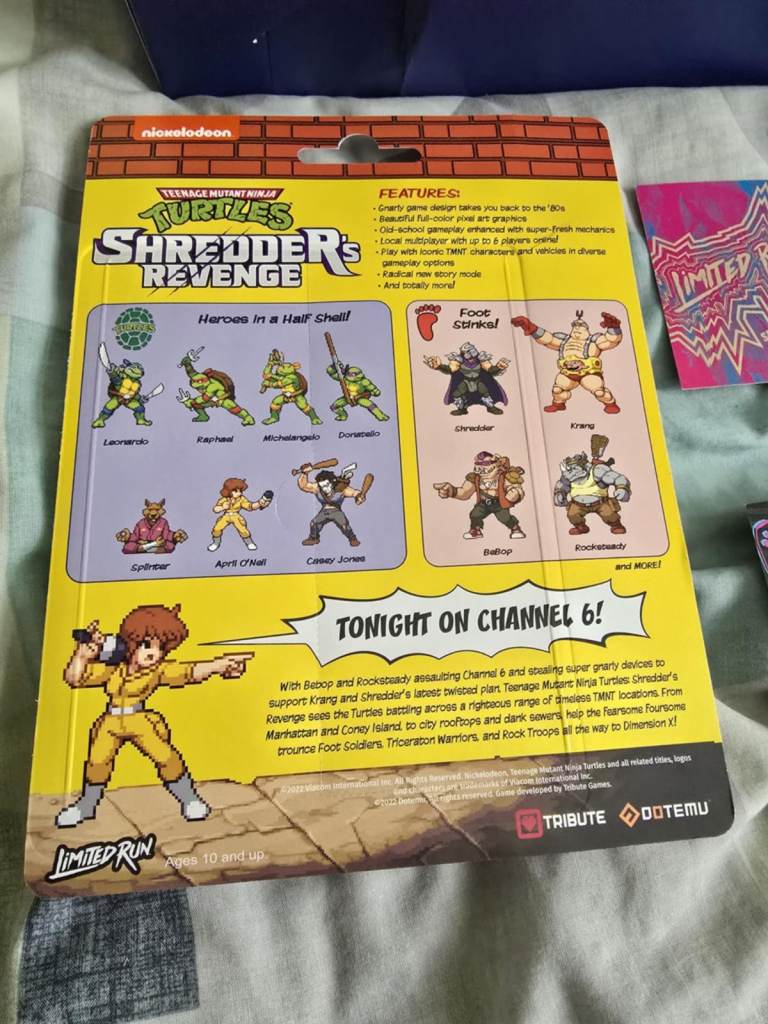 Teenage Mutant Ninja Turtles Shredder's Revenge Radical Edition Xbox BRAND NEW