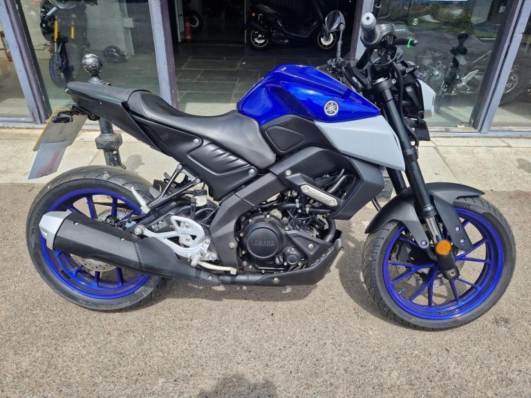 2022 YAMAHA MT-125 IN BLUE