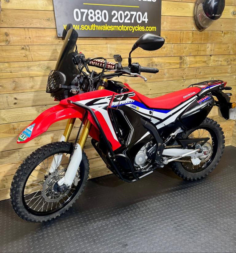 Honda CRF250 Rally / 2018 model / just 13.8k miles 