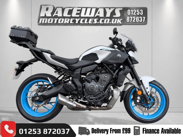 YAMAHA MT-07 Y-AMT 2026 26 REG 2,286 MILES GREY USED MOTORCYCLE 689CC