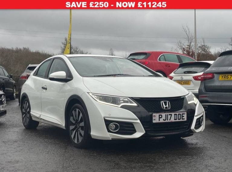 2017 Honda Civic 1.8 i-VTEC SE Plus (Navi) Hatchback 5dr Petrol Auto Euro 6 (142 ps) Hatchback Pe...