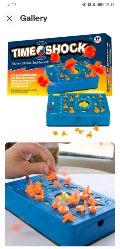 Time shock game toy boxed