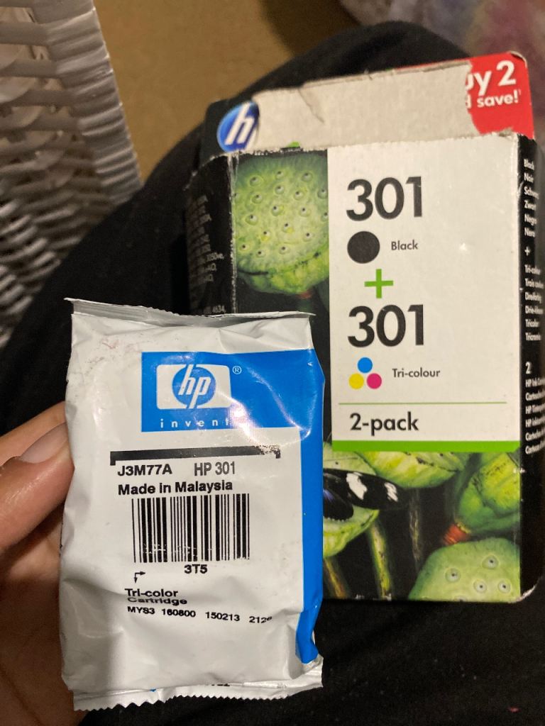 Gp 301 rei colour ink cartridge