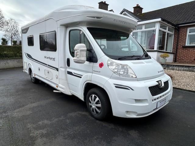 2010 AUTOCRUISE STARBURST 2 BERTH END WASHROOM LOW PROFILE MOTORHOME FOR SALE