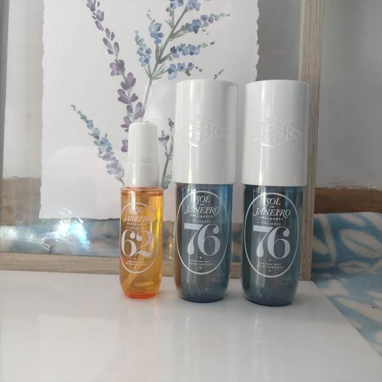 X3 sol de Janeiro body mist spray perfume 2x 76, 60ml | 1x 62, 30ml