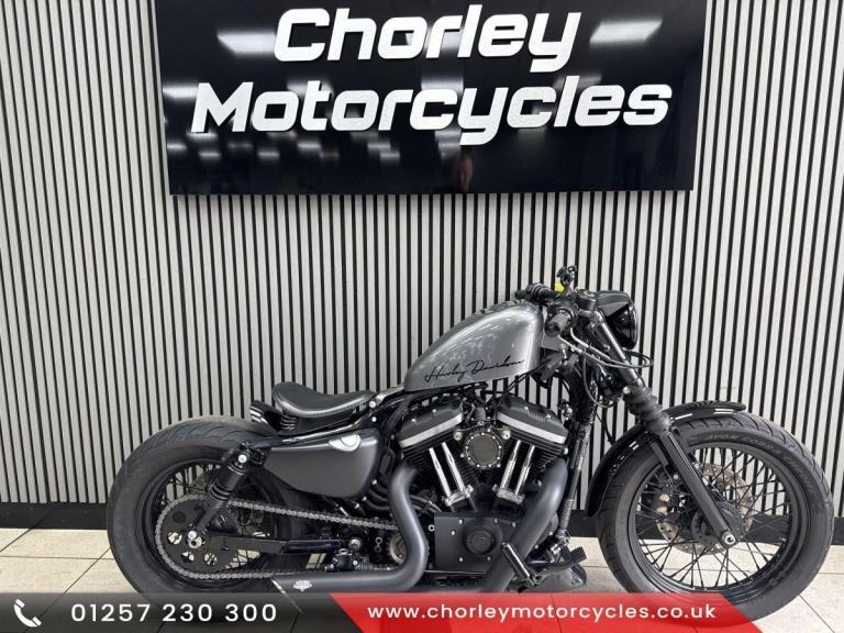 2021 Harley Davidson XL 1200cc conversion 200 mm rear section tyre