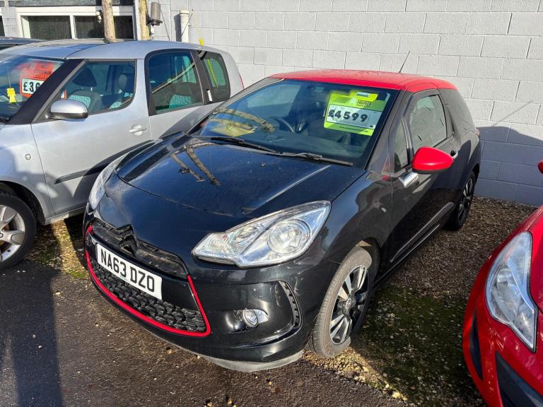 2013 Citroen DS3 1.6 VTi DStyle Red Euro 5 3dr HATCHBACK Petrol Manual