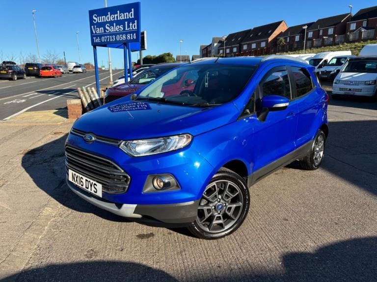 2016 Ford Ecosport 1.0T EcoBoost Titanium 2WD Euro 5 (s/s) 5dr HATCHBACK Petrol Manual