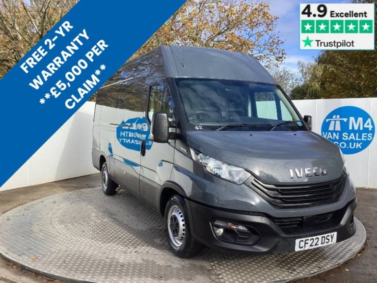 2022 Iveco Daily D HPI 14V 35S 3520 MWB H/R A/C Euro 6 MWB Panel Van Diesel Manual