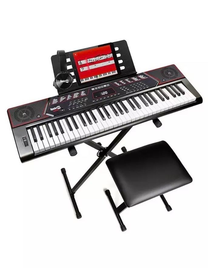 RockJam 61 Key Digital Piano Keyboard – As New Condition