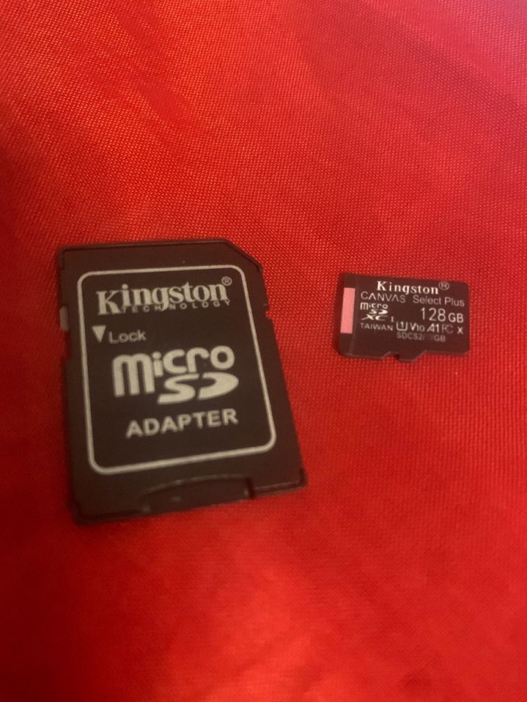 Kinsgton Micro Sd Card 128GB