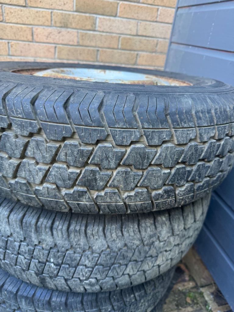 Ford transit mk7 FWD wheels and tyres x4