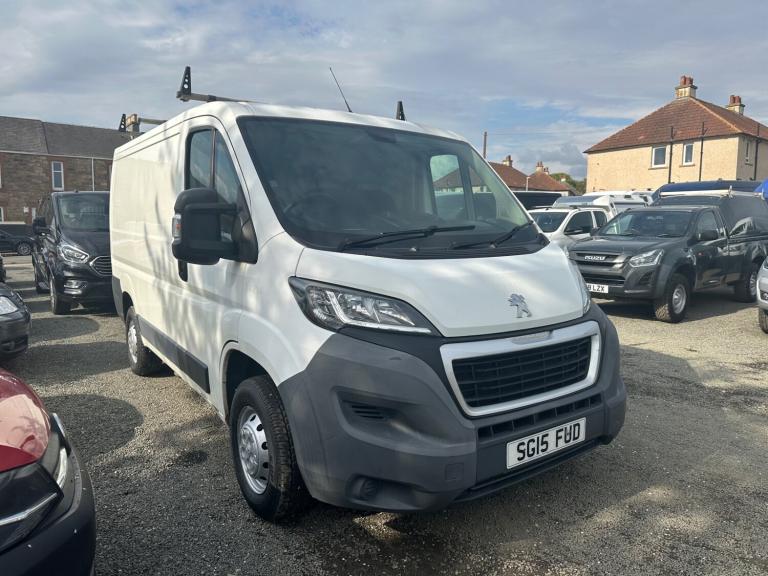 2015 Peugeot Boxer 2.2 HDi H1 Van 110ps  FWD TIMING CHAIN- - - -  PANEL VAN Diesel Manual