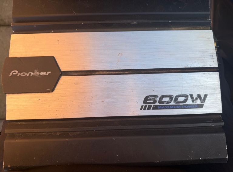 Pioneer car amplifiers