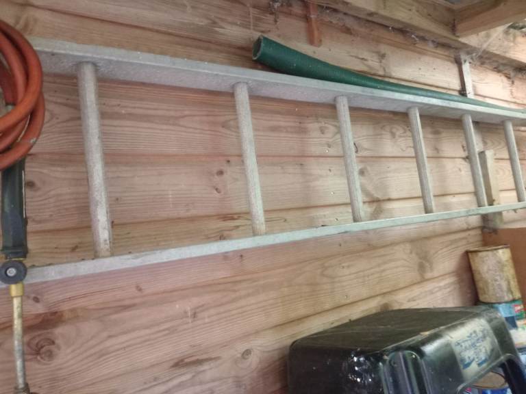 Good Condition Aluminium Ladder - Ready for Use