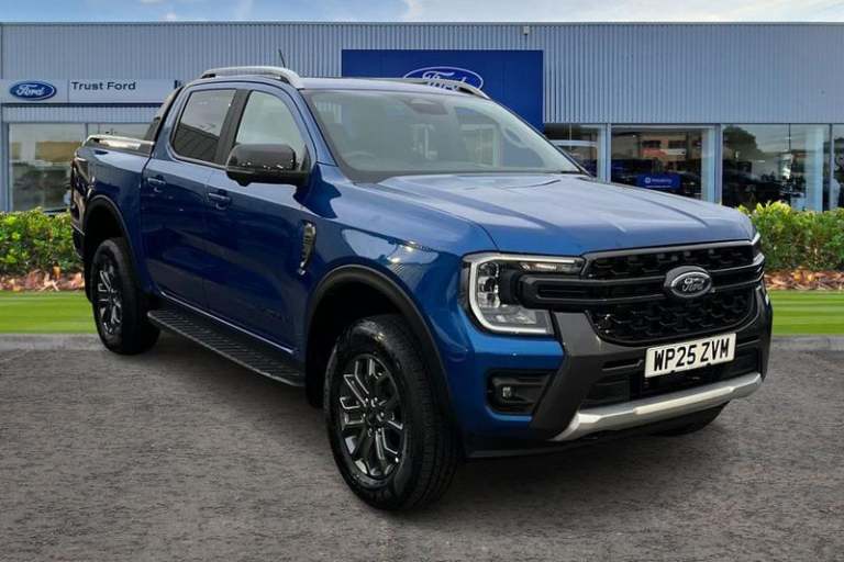 2025 Ford Ranger Wildtrak AUTO 2.0 EcoBlue 205ps 4x4 Double Cab Pick Up Automatic Pick-Up Diesel ...