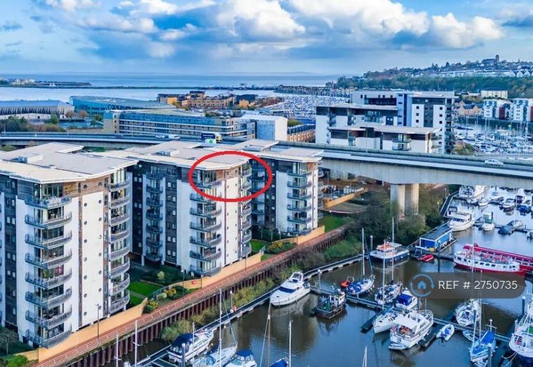 2 bedroom flat in Victoria Wharf, Cardiff, CF11 (2 bed) (#2750735)