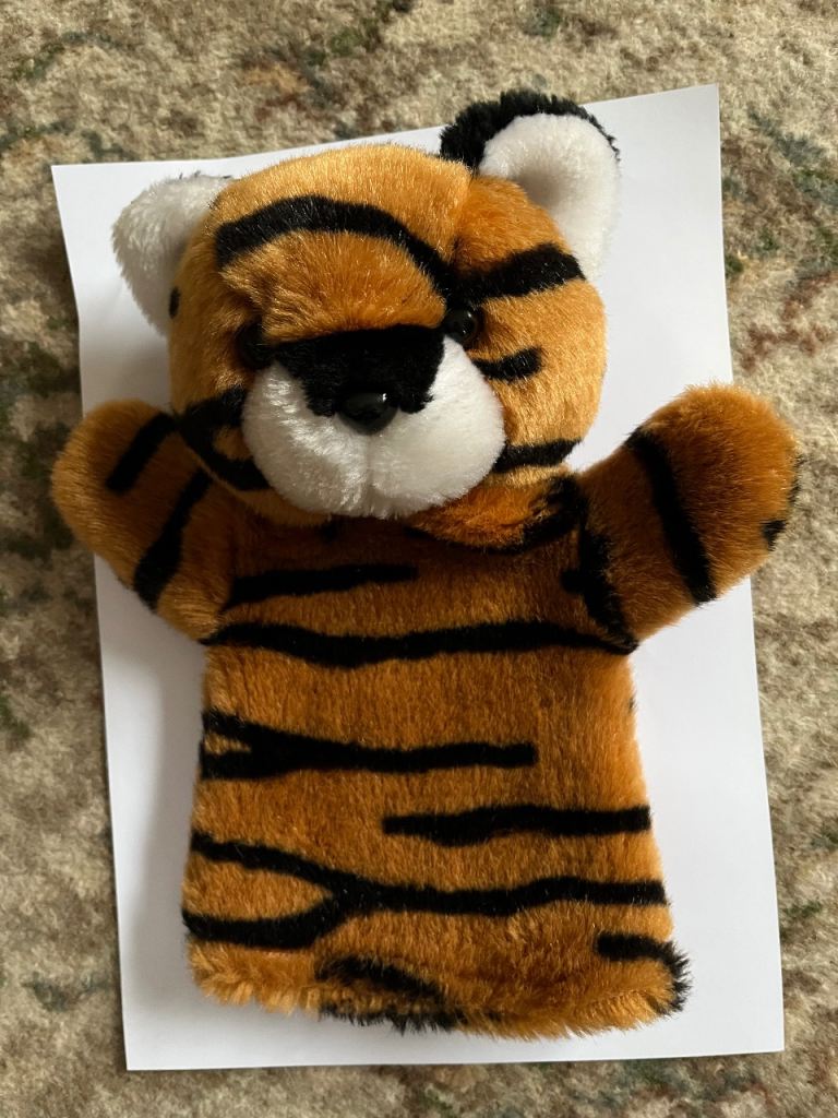 image for Tiger glove puppet