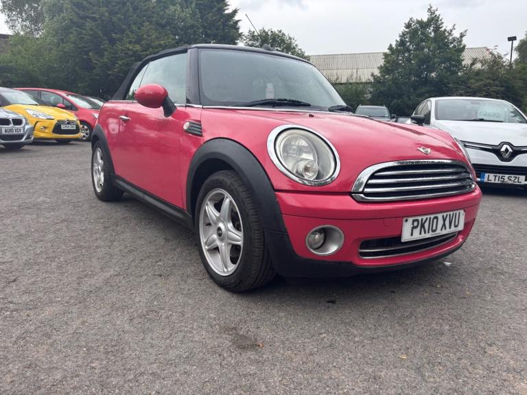 2010 MINI Convertible 1.6 Cooper [122] 2dr Pink CONVERTIBLE Petrol Manual