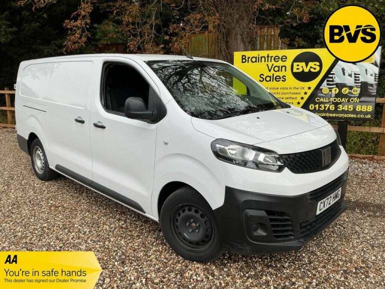 2022 Fiat Scudo 2.0 MultiJet 145 Tecnico Van PANEL VAN DIESEL Manual