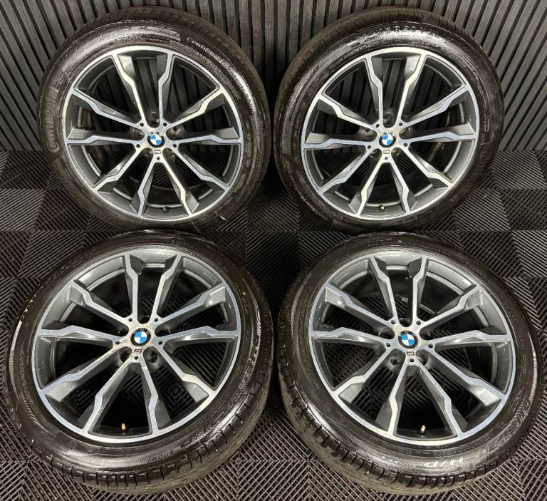 20'' GENUINE BMW X3 X4 G01 G02 699 M SPORT ALLOY WHEELS TYRES ALLOYS