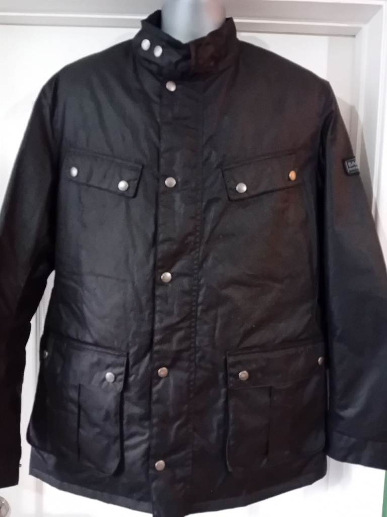 Barbour International. Duke waxed jacket XL. NWT