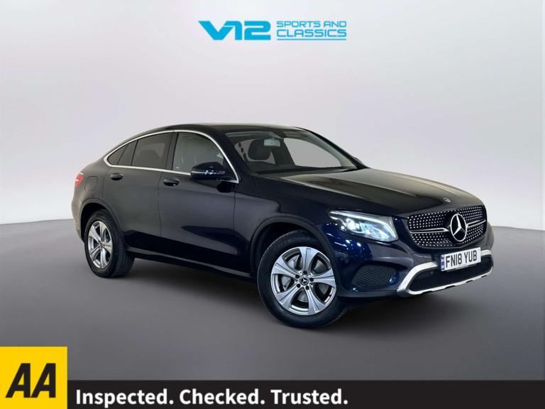 2018 Mercedes-Benz GLC GLC 220d 4Matic Sport 5dr 9G-Tronic COUPE DIESEL Automatic