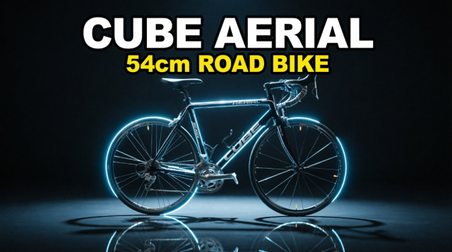CUBE AERIAL ROAD BIKE. (54CM)(Cost £1K) | in Paisley, Renfrewshire