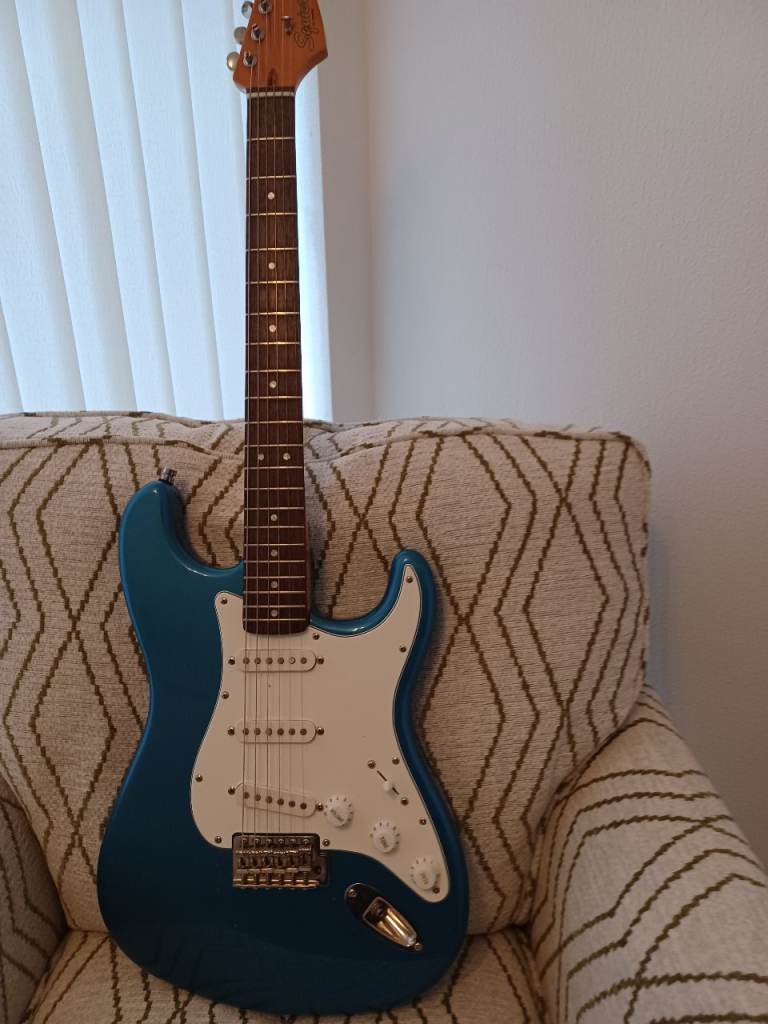 image for Squire classic vibe stratocaster lake placid blue 